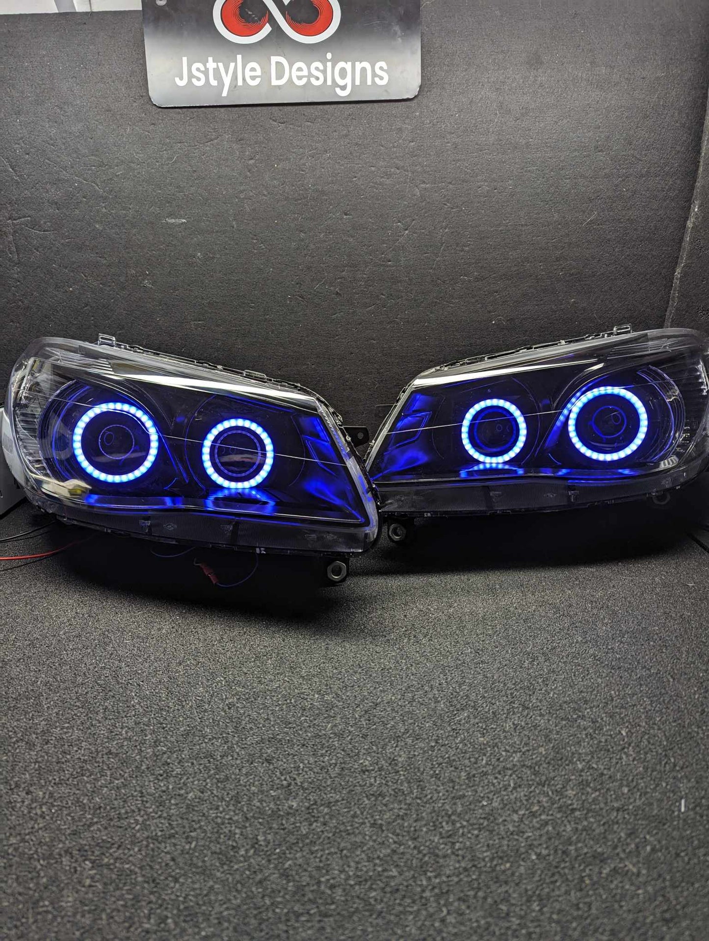 VF holden quad projector headlights