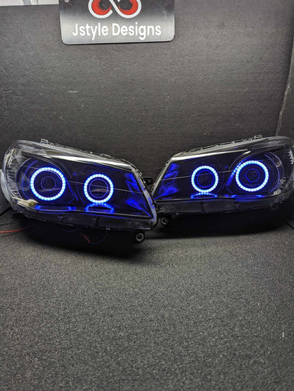 VF holden quad projector headlights