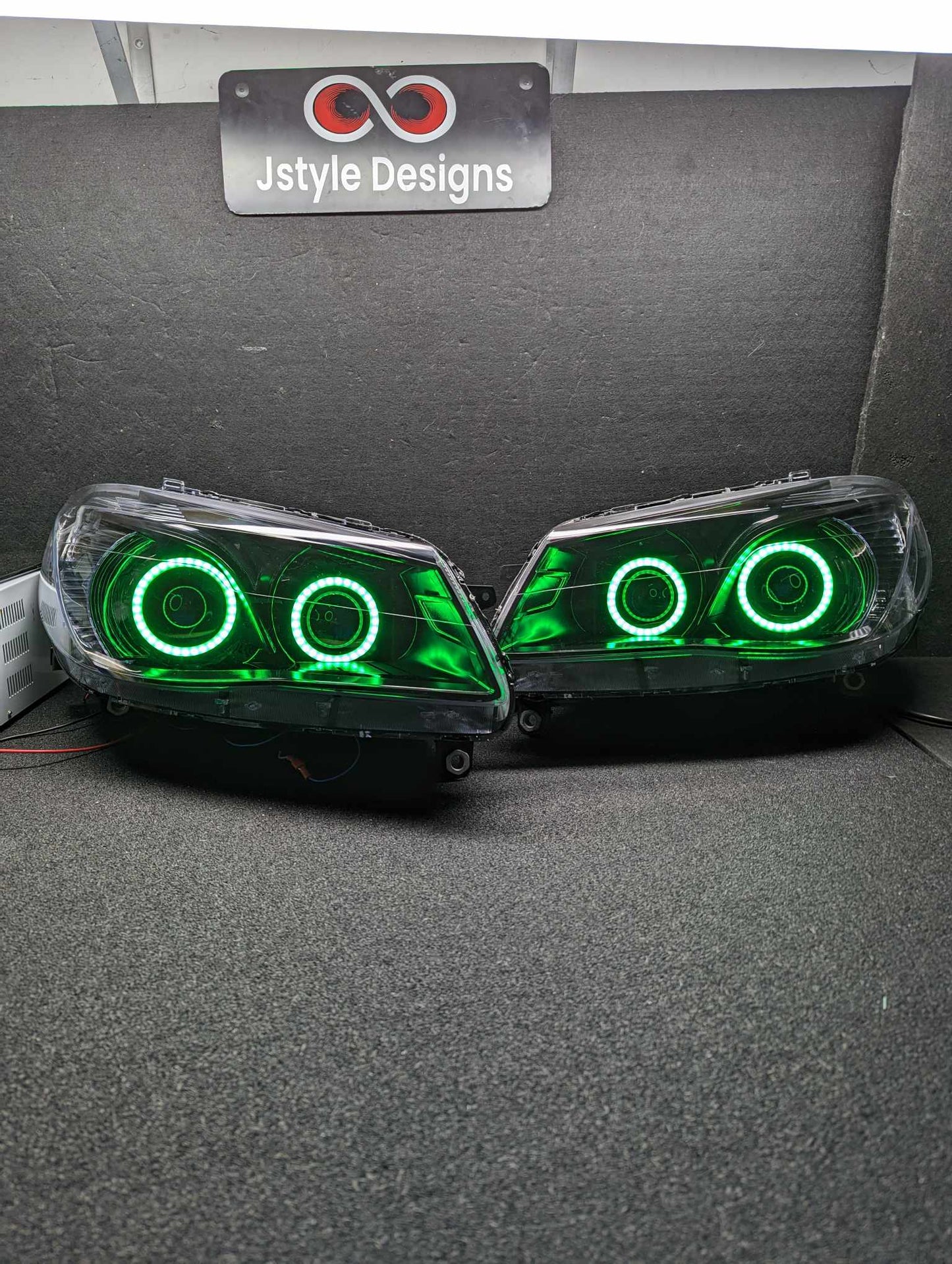 VF holden quad projector headlights