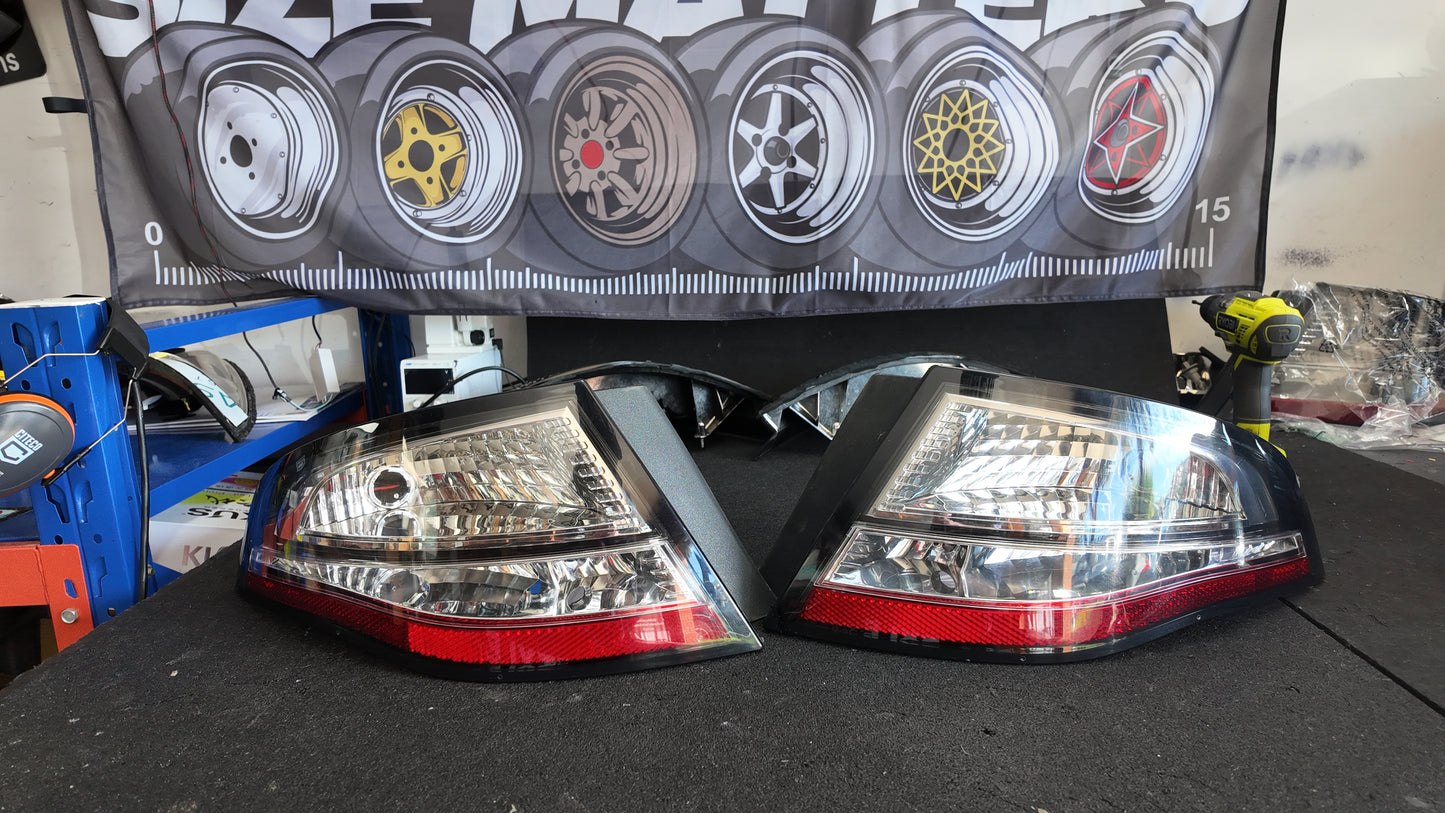 FG SEMI clear tail lights