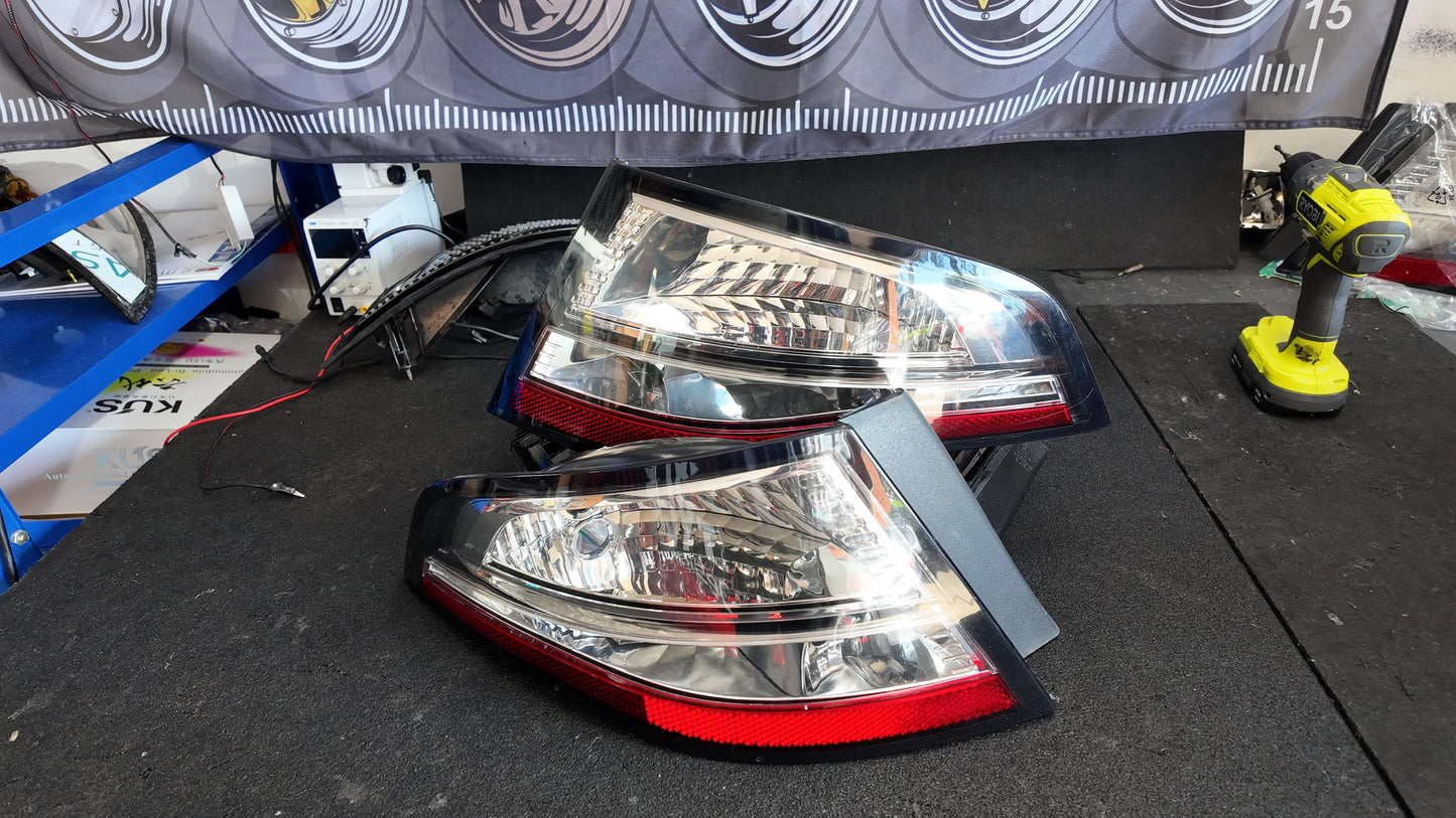 FG SEMI clear tail lights