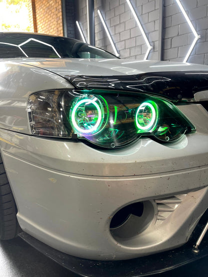 BA/BF XR6 RGB / Switchback Headlights