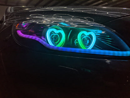 90mm Heart-shaped Halos