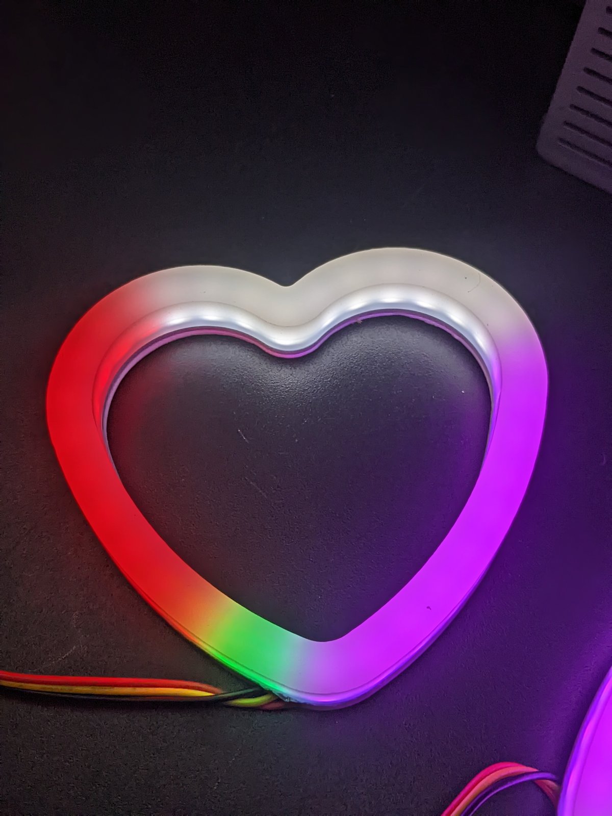 90mm Heart-shaped Halos